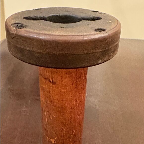 Vintage 8” Wooden Spool - Picture 4 of 5